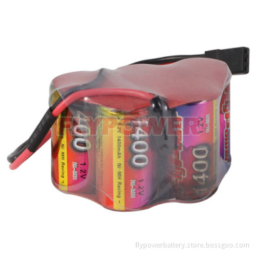 6.0V 2/3A1400mAh Ni-MH Rechargeable Hump Battery Pack for Receiver/Transmitter (5S of FH-2/3A1400)